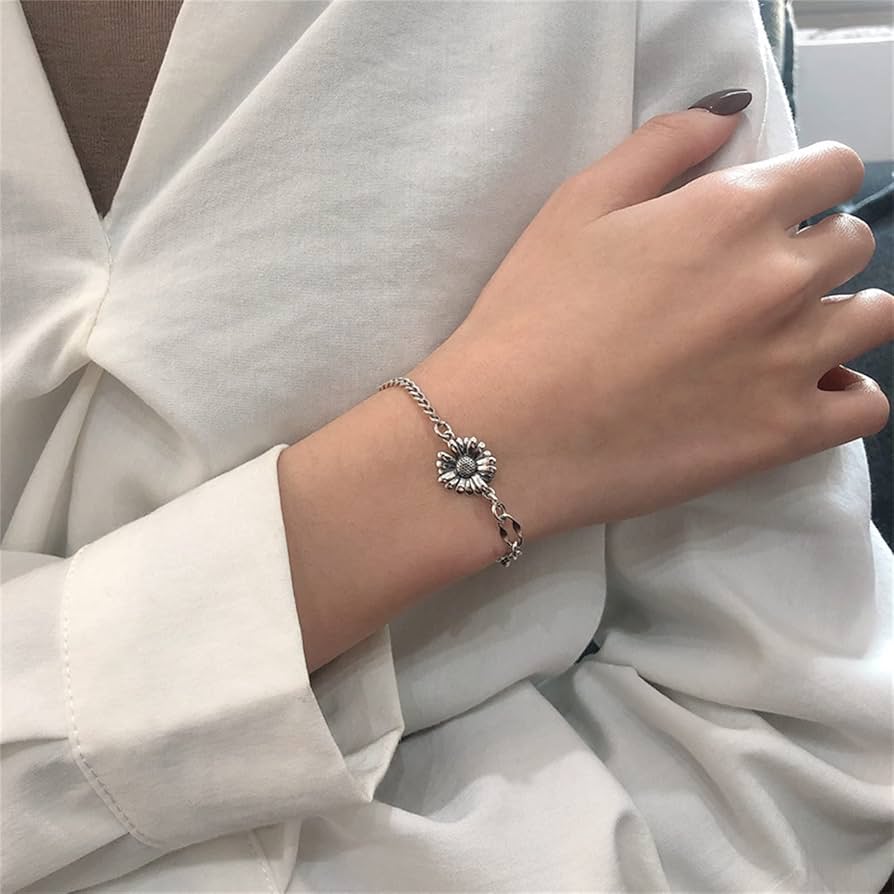 スターリングシルバー925　レトロ ブレスレット Amazon.co.jp: ブレスレット レディース 925 スターリング